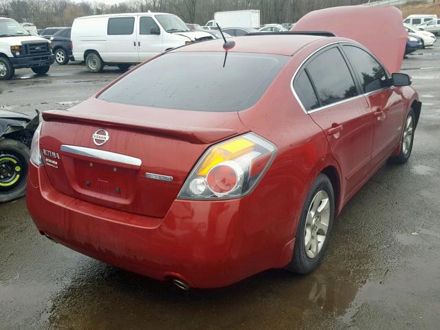 1N4CL21E57C236085 - 2007 NISSAN ALTIMA HYB RED photo 4