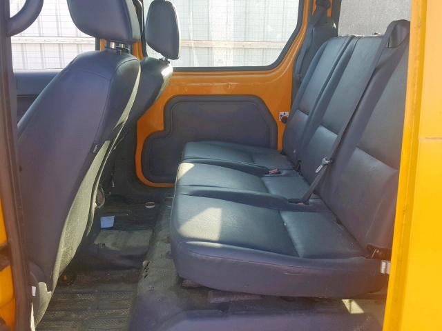 NM0KS9CN9CT078775 - 2012 FORD TRANSIT CO YELLOW photo 6