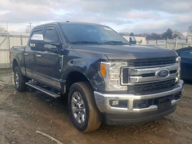1FT7W2BT9HED07178 - 2017 FORD F250 SUPER GRAY photo 1