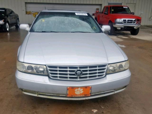 1G6KY54921U151118 - 2001 CADILLAC SEVILLE ST SILVER photo 9