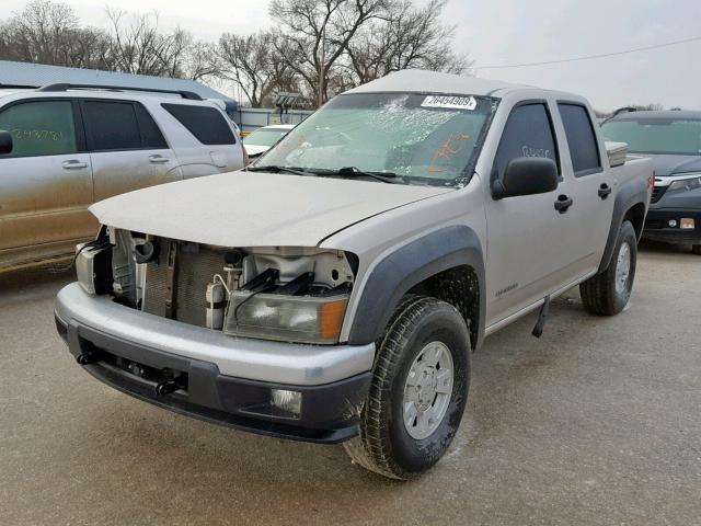 1GCDT136858206092 - 2005 CHEVROLET COLORADO SILVER photo 2