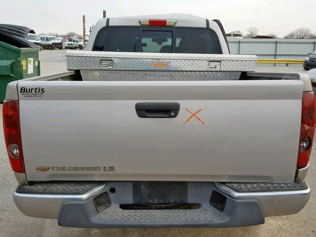 1GCDT136858206092 - 2005 CHEVROLET COLORADO SILVER photo 6