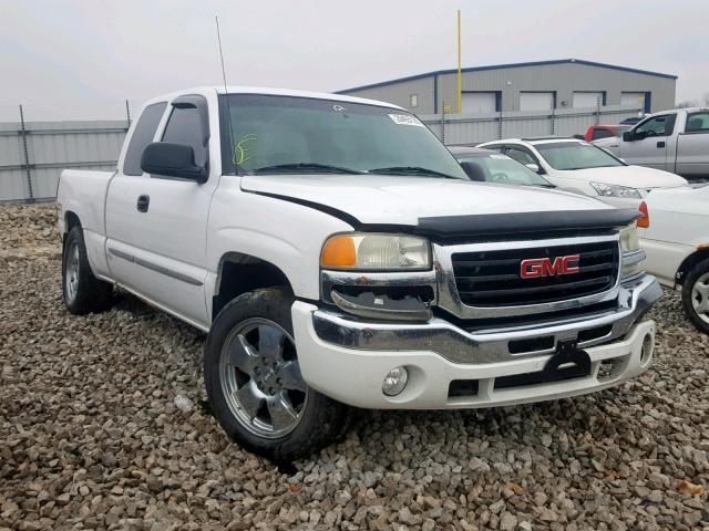 2GTEK19B861303731 - 2006 GMC NEW SIERRA WHITE photo 1