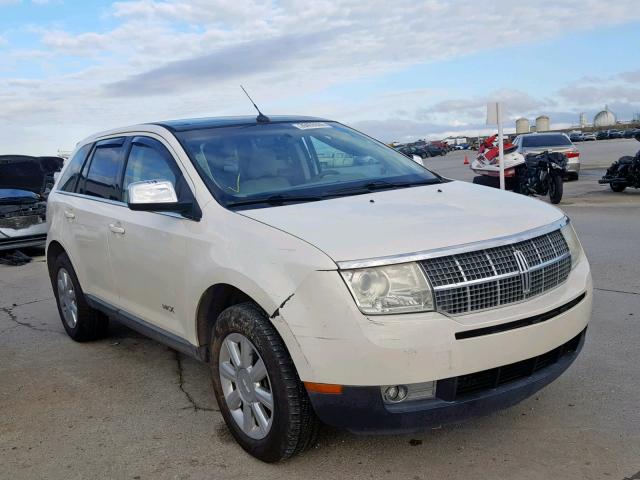 2LMDU68C87BJ35677 - 2007 LINCOLN MKX WHITE photo 1