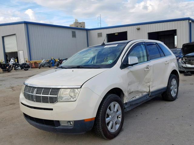 2LMDU68C87BJ35677 - 2007 LINCOLN MKX WHITE photo 2