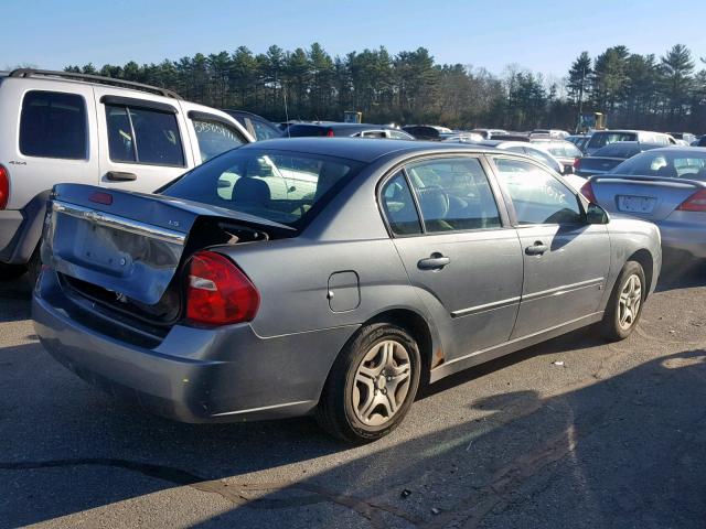 1G1ZS51F86F266463 - 2006 CHEVROLET MALIBU LS Boz foto 4