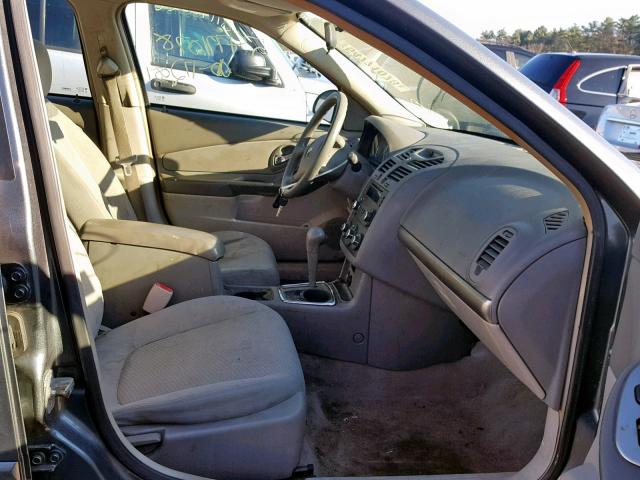 1G1ZS51F86F266463 - 2006 CHEVROLET MALIBU LS Boz foto 5