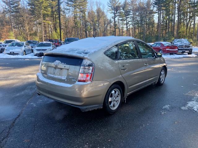 JTDKB22U153098301 - 2005 TOYOTA PRIUS BEIGE photo 3