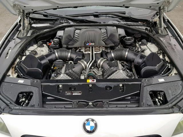 WBSFV9C51DC773614 - 2013 BMW M5 WHITE photo 7