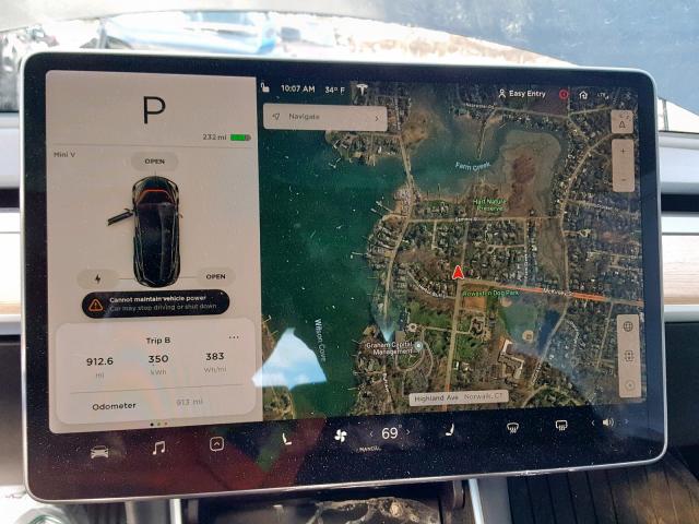 5YJ3E1EB9JF082523 - 2018 TESLA MODEL 3 BLACK photo 9