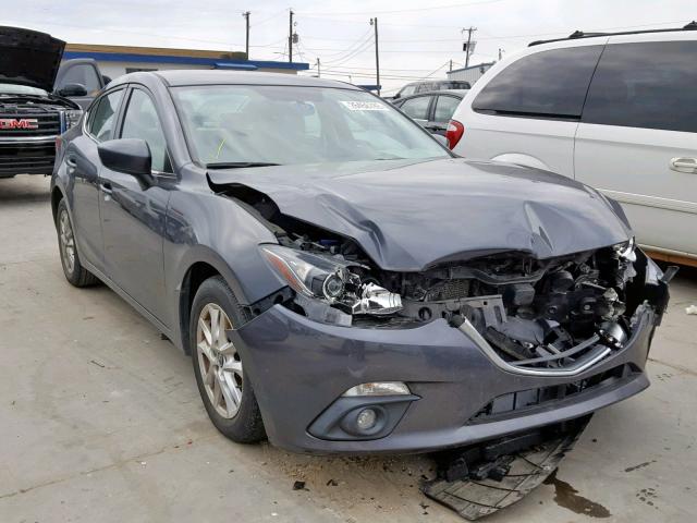 3MZBM1V77FM134757 - 2015 MAZDA 3 TOURING GRAY photo 1