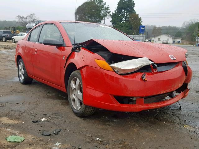 1G8AN15F27Z124229 - 2007 SATURN ION LEVEL RED photo 1