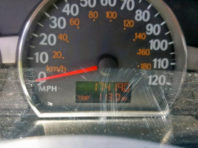 1G8AN15F27Z124229 - 2007 SATURN ION LEVEL RED photo 8