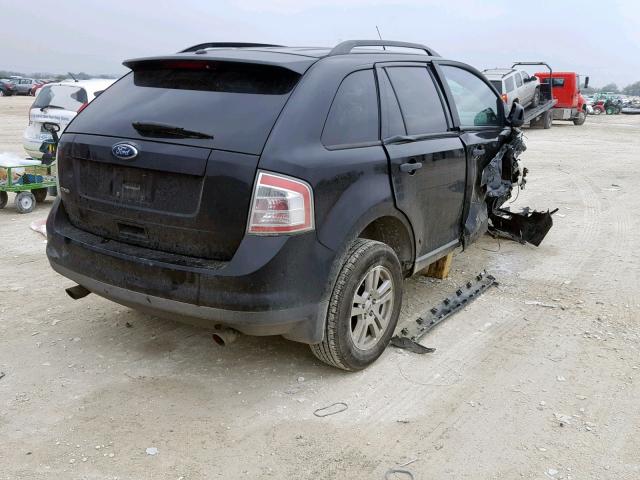 2FMDK36CX8BA43006 - 2008 FORD EDGE SE BLACK photo 4