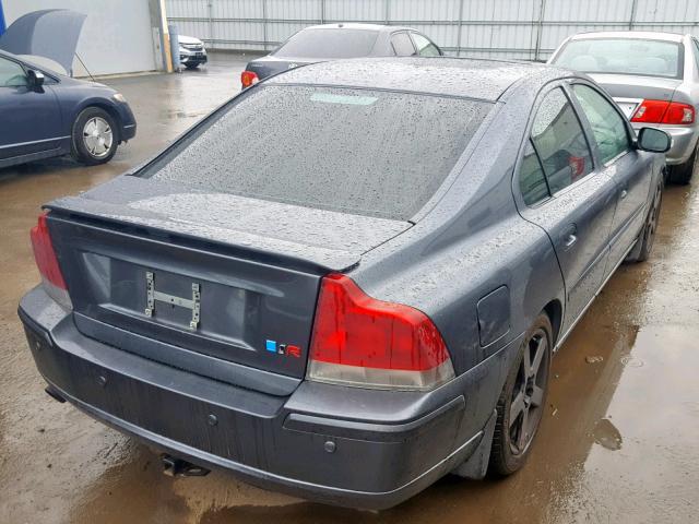 YV1RS547292736603 - 2009 VOLVO S60 T5 GRAY photo 4