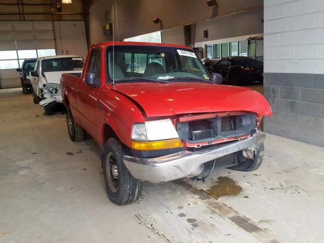 1FTYR10V7XUA82032 - 1999 FORD RANGER RED photo 1