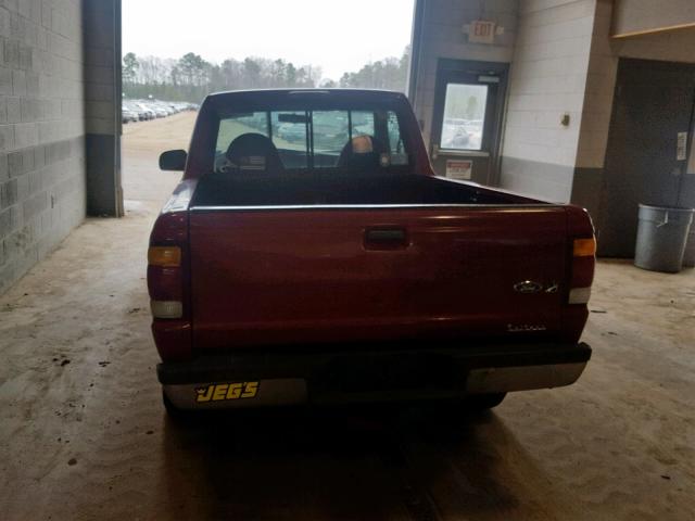 1FTYR10V7XUA82032 - 1999 FORD RANGER RED photo 6