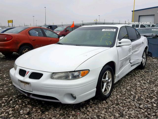 1G2WP52K0YF258310 - 2000 PONTIAC GRAND PRIX WHITE photo 2