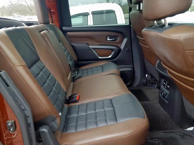 1N6AA1F43JN519188 - 2018 NISSAN TITAN XD S ORANGE photo 6