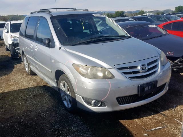 JM3LW28J850546337 - 2005 MAZDA MPV WAGON SILVER photo 1