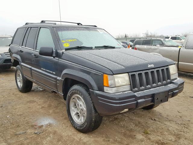 1J4GZ78S2WC338617 - 1998 JEEP GRAND CHER BLACK photo 1