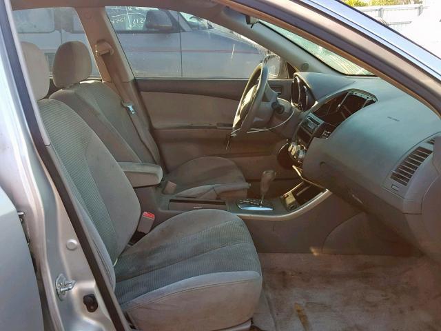 1N4AL11D85C214507 - 2005 NISSAN ALTIMA S GRAY photo 5