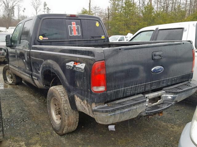 1FTSW31F0XEA54553 - 1999 FORD F350 SRW S BLACK photo 3