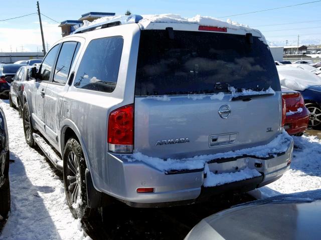 5N1AA0NC0FN614798 - 2015 NISSAN ARMADA SV GRAY photo 3