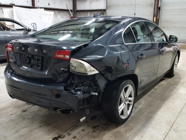 YV126MFB7F1308075 - 2015 VOLVO S60 PREMIE GRAY photo 4