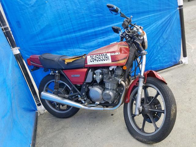 JKAKZFA18BA006595 - 1981 KAWASAKI KZ550 A RED photo 1