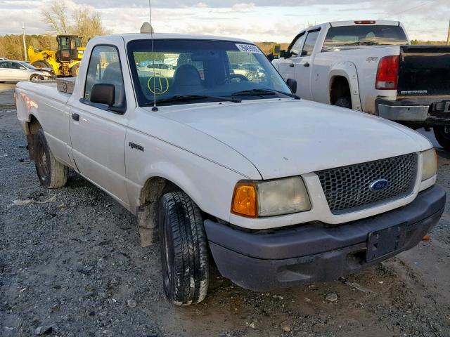 1FTYR10E82PB21914 - 2002 FORD RANGER WHITE photo 1