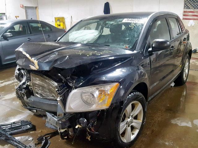 1B3CB9HB6AD615357 - 2010 DODGE CALIBER UP BLACK photo 2