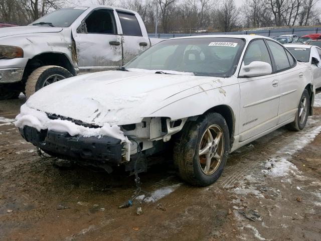 1G2WP52K9YF321985 - 2000 PONTIAC GRAND PRIX WHITE photo 2