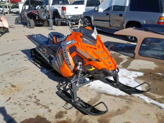 SN1EGM8P3HC710740 - 2017 POLARIS 800 RMK ORANGE photo 1