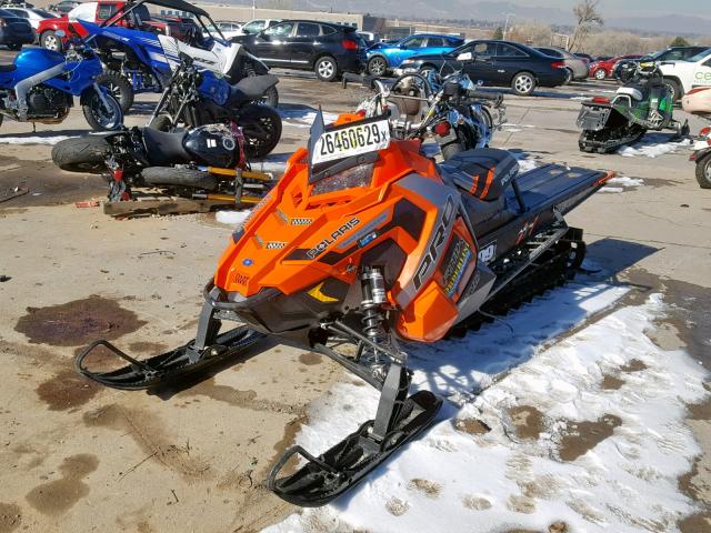 SN1EGM8P3HC710740 - 2017 POLARIS 800 RMK ORANGE photo 2