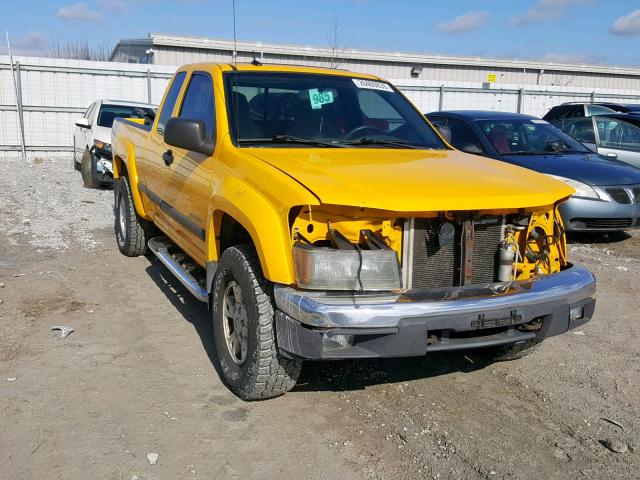 1GCDT196158228846 - 2005 CHEVROLET COLORADO YELLOW photo 1