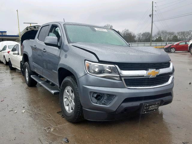 1GCGSBEA4J1152610 - 2018 CHEVROLET COLORADO GRAY photo 1