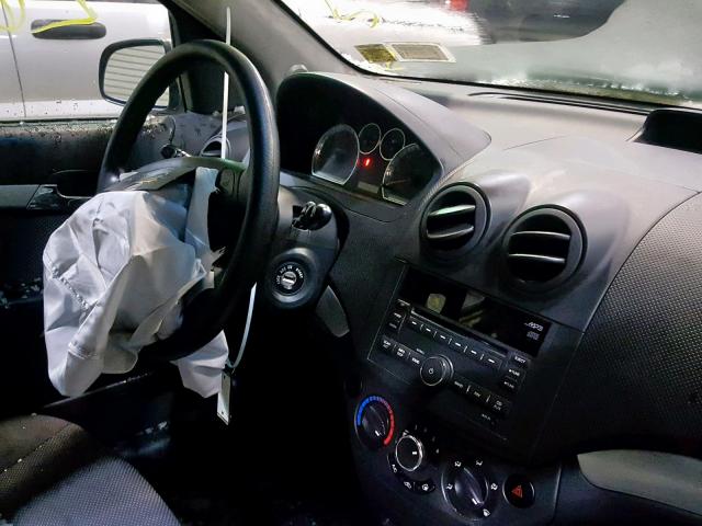 KL1TD5DE7BB202188 - 2011 CHEVROLET AVEO LS GRAY photo 9