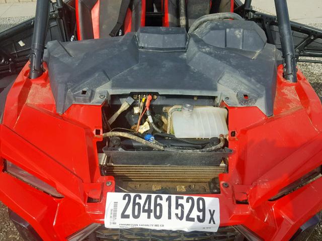 3NSVPL922KF581107 - 2019 POLARIS RZR XP 4 T RED photo 7