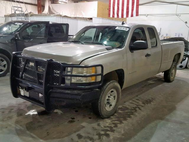 1GCHC29K08E147489 - 2008 CHEVROLET SILVERADO GOLD photo 2