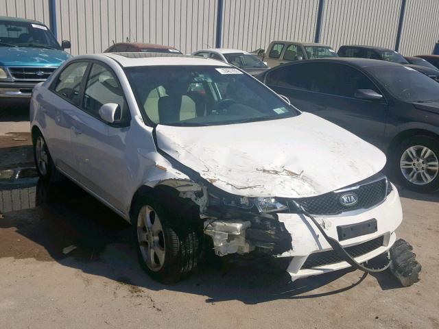 KNAFU4A23A5109740 - 2010 KIA FORTE EX WHITE photo 1