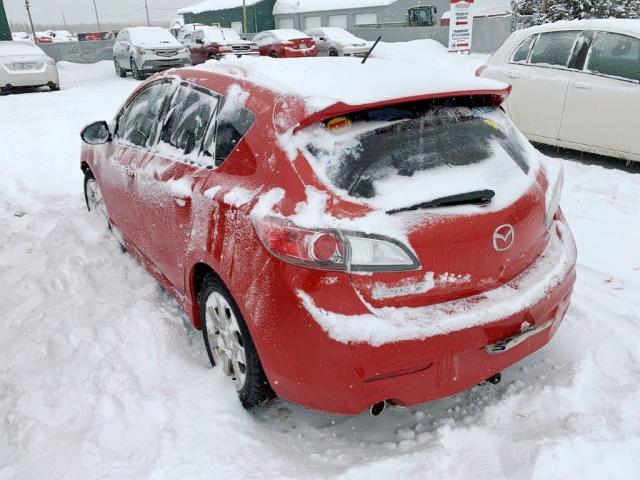 JM1BL1H51A1283171 - 2010 MAZDA 3 S RED photo 3