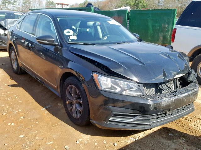 1VWAT7A39GC058532 - 2016 VOLKSWAGEN PASSAT S BLACK photo 1