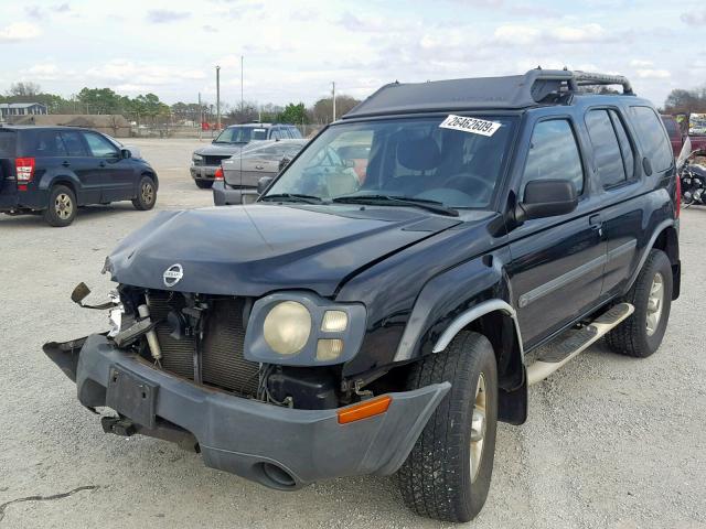 5N1ED28T54C667070 - 2004 NISSAN XTERRA XE BLACK photo 2