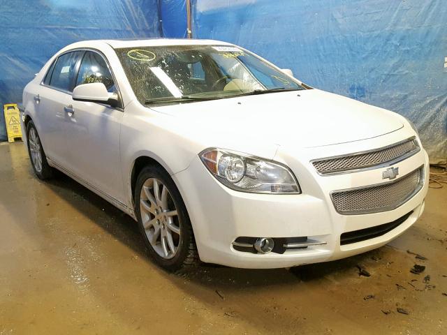 1G1ZE5E10BF153171 - 2011 CHEVROLET MALIBU LTZ WHITE photo 1