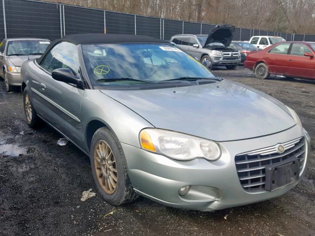 1C3EL55R85N706259 - 2005 CHRYSLER SEBRING TO SILVER photo 1