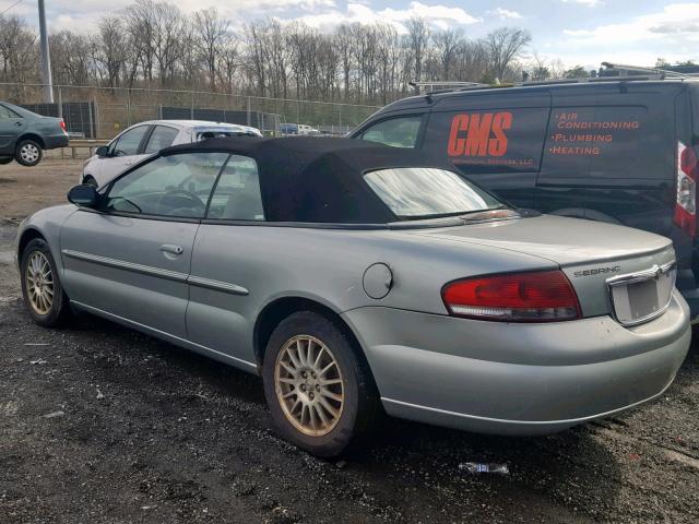 1C3EL55R85N706259 - 2005 CHRYSLER SEBRING TO SILVER photo 3