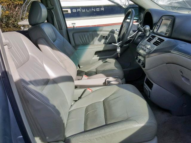 5FNRL38865B071285 - 2005 HONDA ODYSSEY TO BLUE photo 6