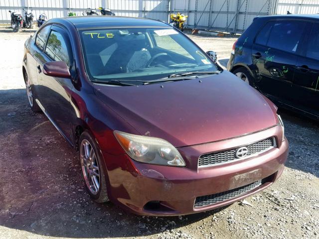 JTKDE177850023117 - 2005 TOYOTA SCION TC MAROON photo 1