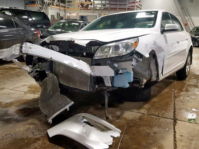 1G11C5SL9FF141969 - 2015 CHEVROLET MALIBU 1LT WHITE photo 2